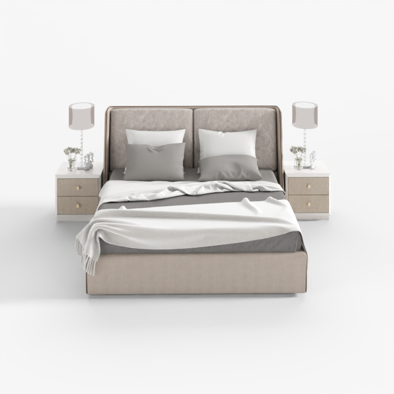 GU home-fabric bed-fabric bed combination