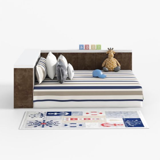 Nautical Themed Kids' Bed 3D model