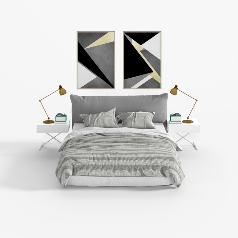 Giường Heng Xing-Bed Series-C8 kết hợp