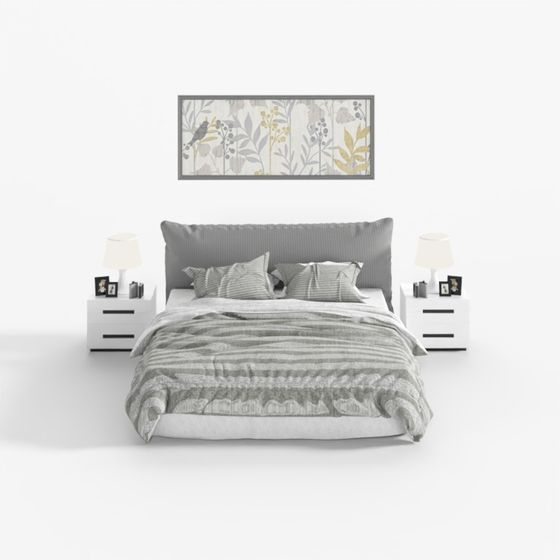 Cozy Retreat Bedroom 3D model