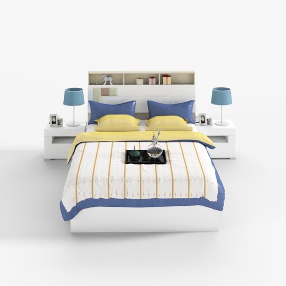 Contemporary Bedroom 3D model