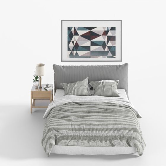 Cozy Retreat Bedroom 3D model