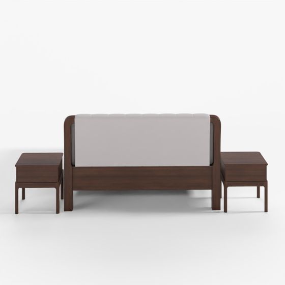 Modern Bed Combination 3D Model