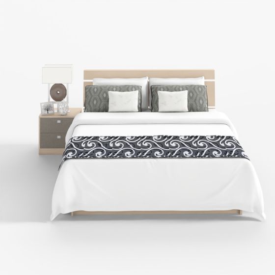 Minimalist Bedroom Suite 3D model