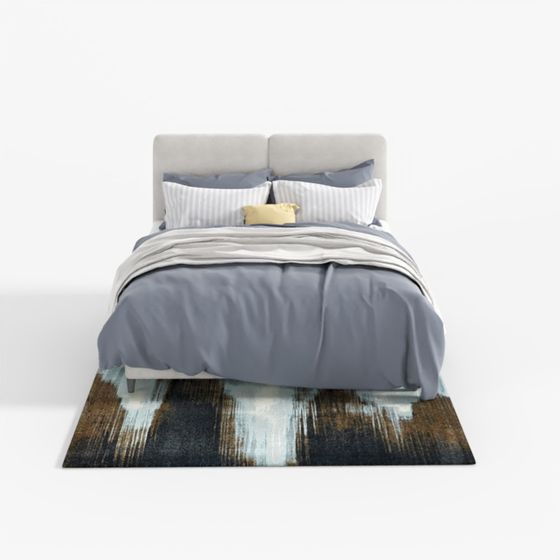 Cozy Retreat Bed 3D model