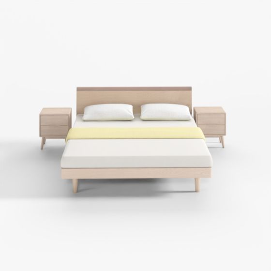Stylish Minimalist Bed 3D model for Creative Spaces