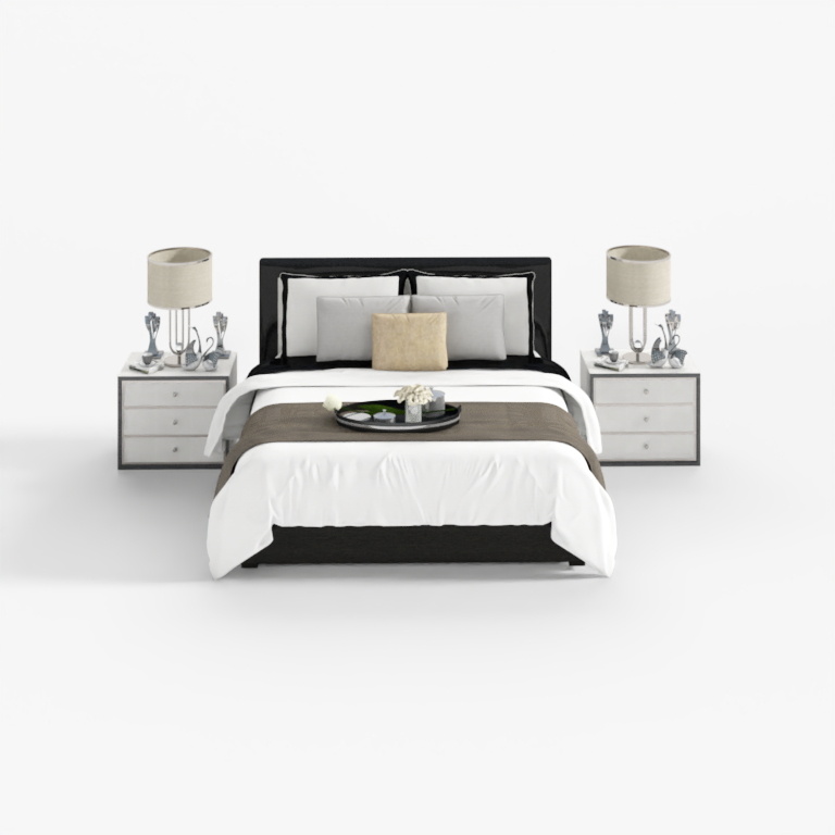 House cow-master bedroom-bed 1009 combination