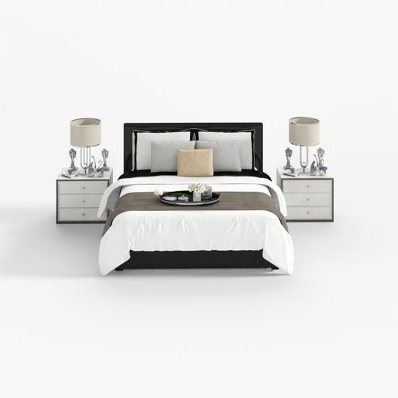 Modern Bedroom 3D Model