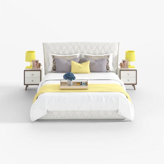 Urban Retreat Bedroom 3D Model