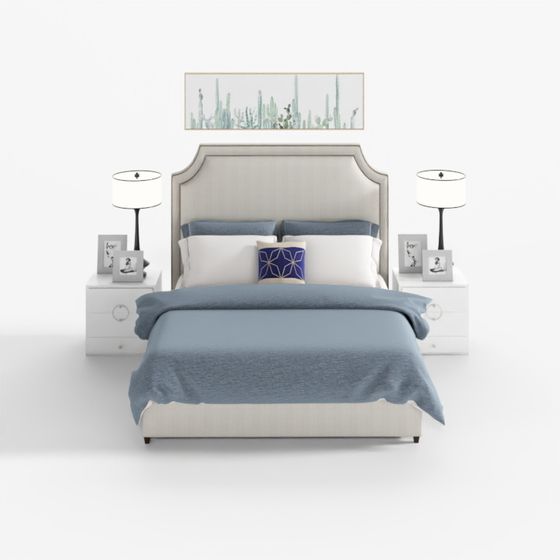 Urban Retreat Bedroom 3D model