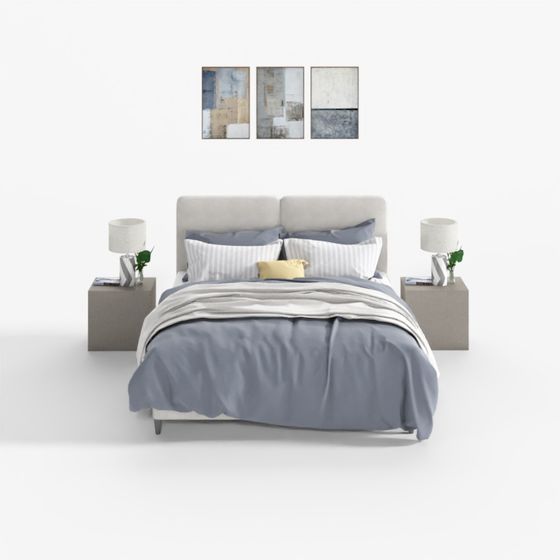 Urban Retreat Bedroom 3D model