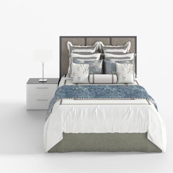 Urban Retreat Bed 3D Model