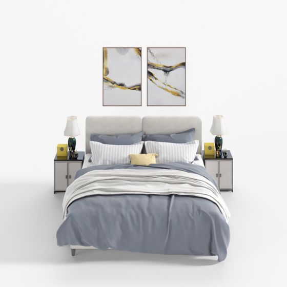 Urban Retreat Bedroom 3D model