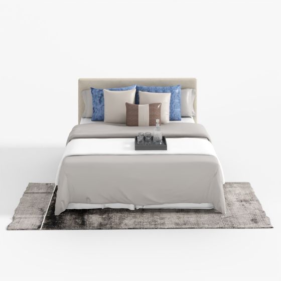 Modern Bedroom Set 3D model