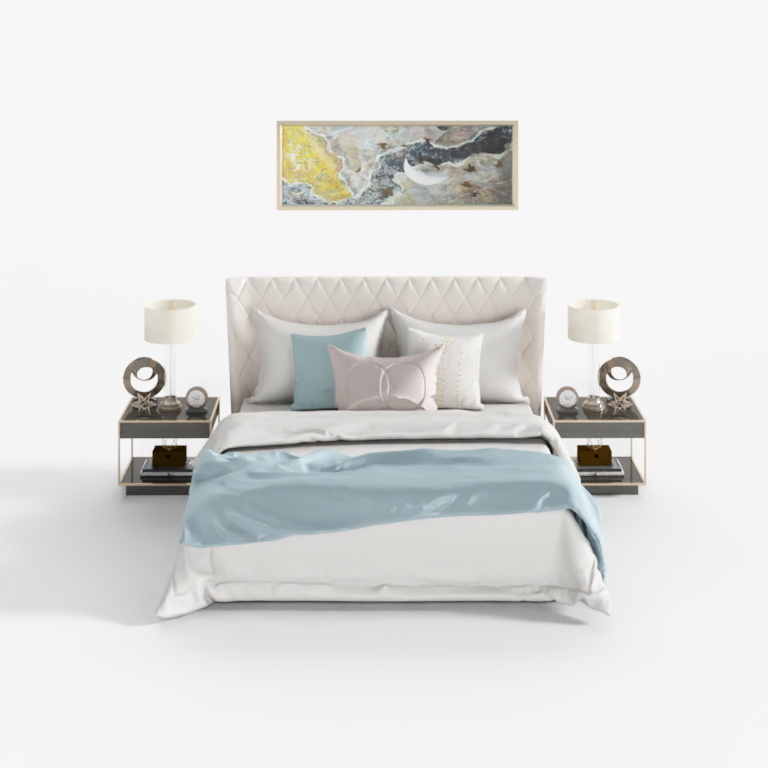 Modern Affordable Luxury Bed Set