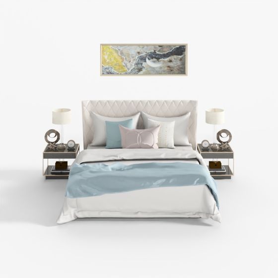 Urban Retreat Bedroom 3D model