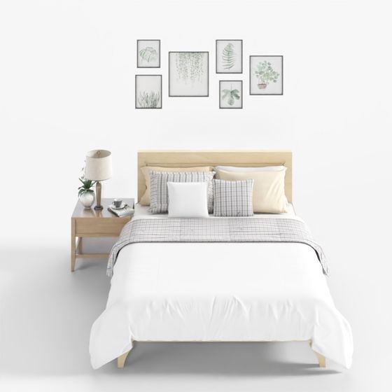 Cozy Retreat 3D model for Modern Bedrooms