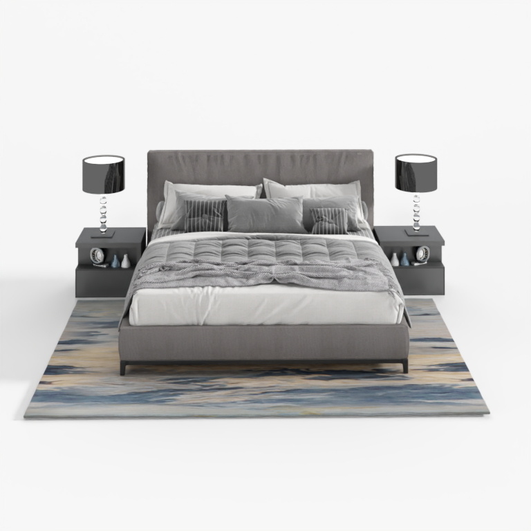 Combinazione Letto Matrimoniale Moderna