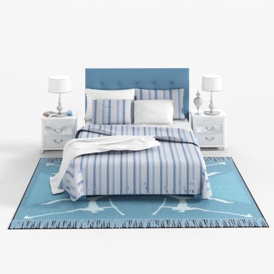 Cozy Retreat Bedroom 3D model