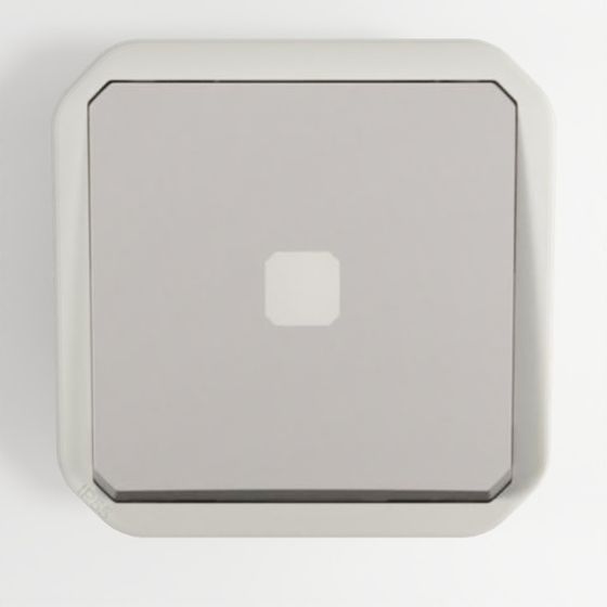 Plexo™ - Illuminated Time Lag Switch - Grey - Mechanical