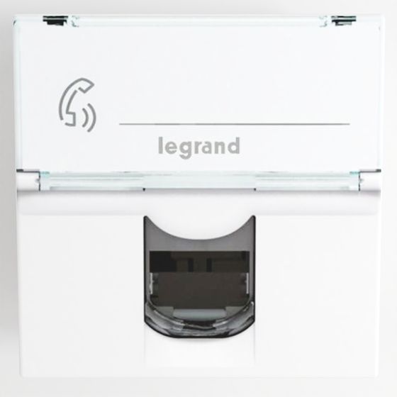 Mosaic™ - Telephone socket - RJ11 - 4 contacts - 2