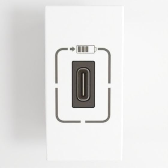 Mosaic™ - Single USB Type-C charging socket - 5 V