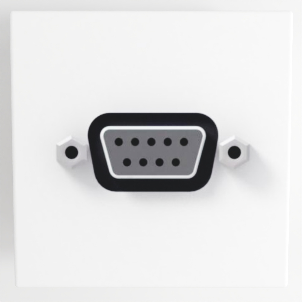 Mosaic™ - SUB D Socket - Screw Connection - 9 Contacts