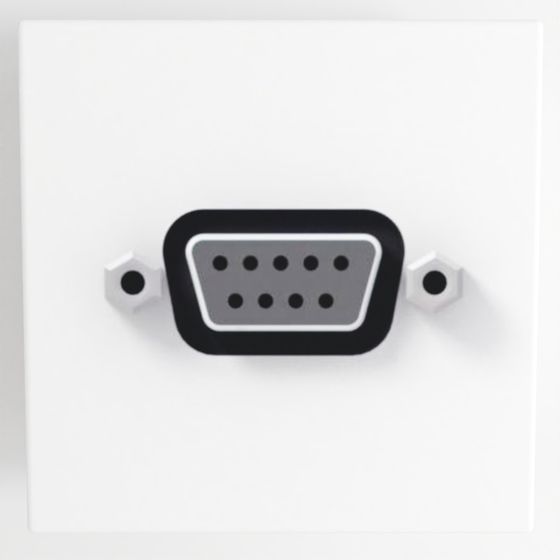 Mosaic™ - SUB D Socket - Screw Connection - 9 Contacts