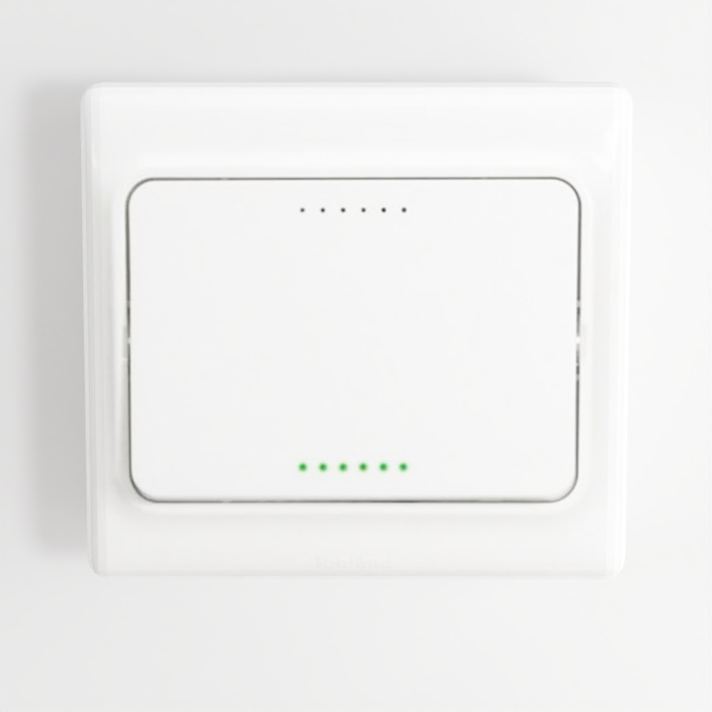 Kaptika - One-way switch with indicator - green LE