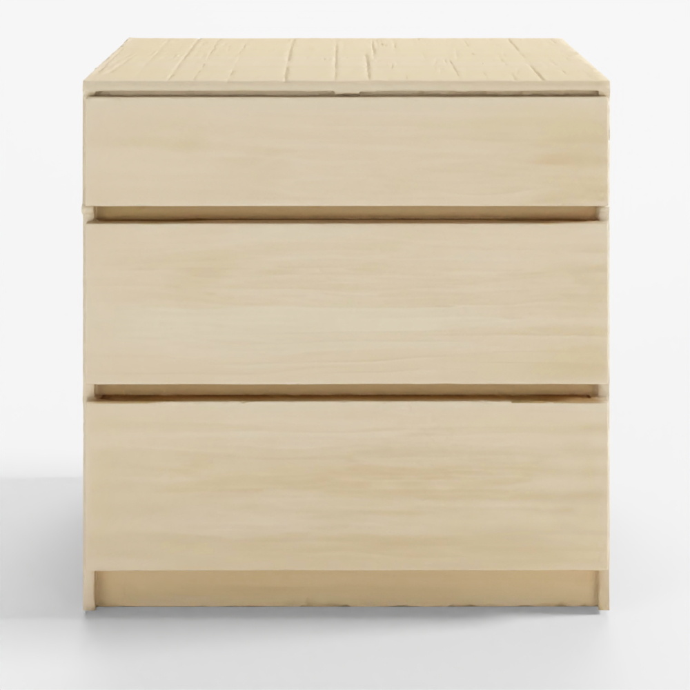 Cajonera Natural de 3 Cajones Casamia New Lime