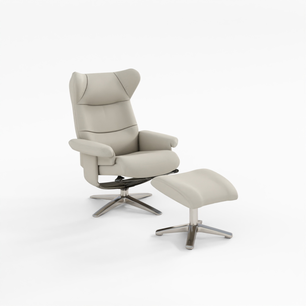 Fauteuil inclinable 1 place Casamia New Homme - Gris clair