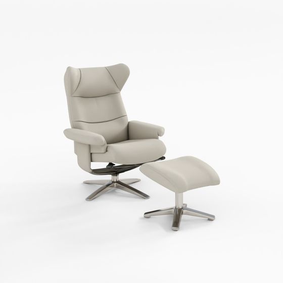 Fauteuil inclinable 1 place Casamia New Homme - Gris clair