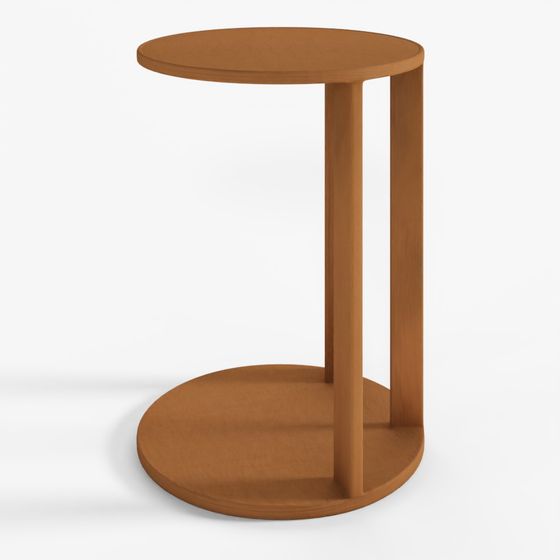 Casamia MK Wood Round Side Table