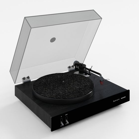 Pickup Turntable Ash Black