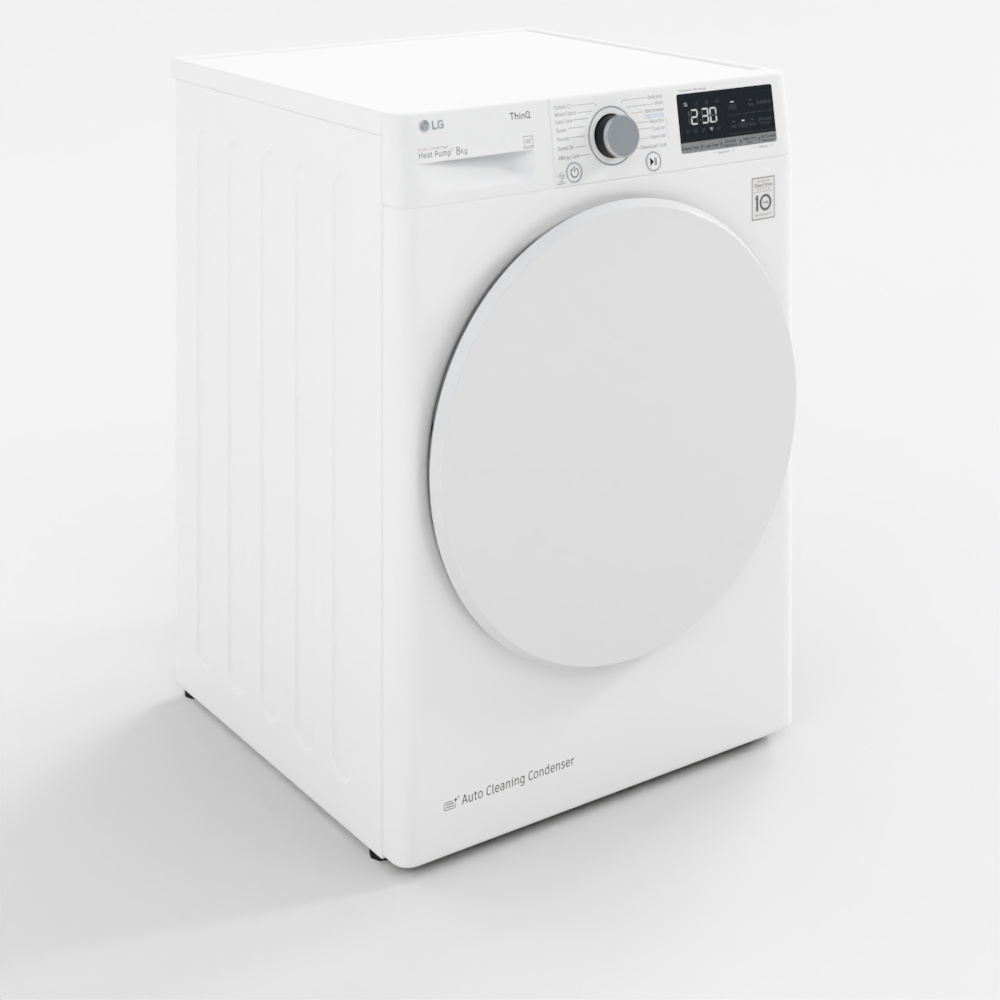 デュアルインバータータンブルドライヤー