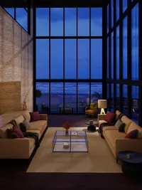 Living Room | Warm Glow Through Triple Glass