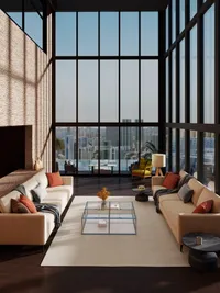 Living Room | Warm Glow Through Triple Glass