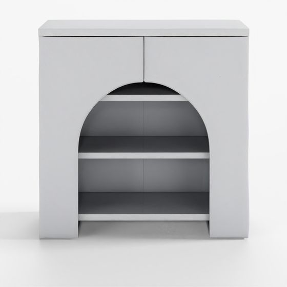 Marketb Marketbi Sholide Fireplace Console Storage Cabinet