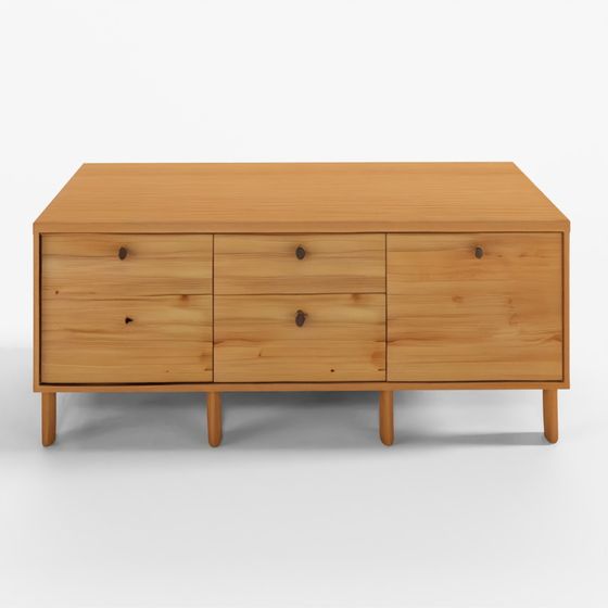 Marketb Marketbi MKB Cabinet Horizontal Double Door TV Stand