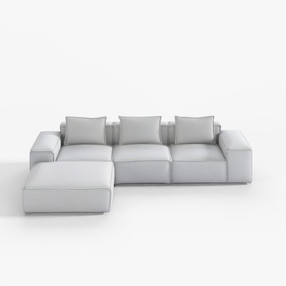 Marketb Marketbi Nisco 4-Person Fabric Sofa