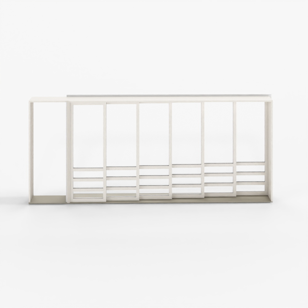 Modernes Uni-direktionales Multi-Schiebe-Schiebetürsystem