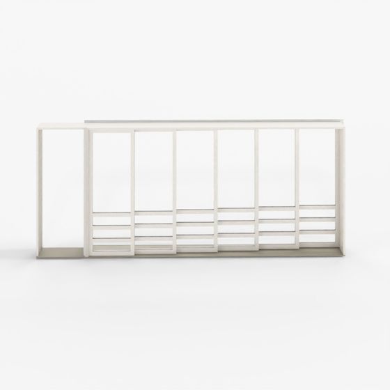 Modernes Uni-direktionales Multi-Schiebe-Schiebetürsystem