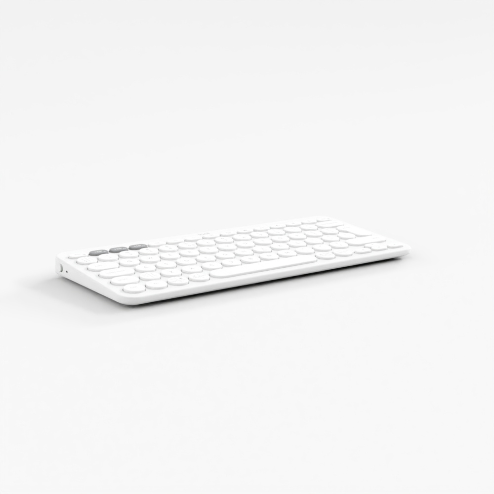 White Keys Keyboard