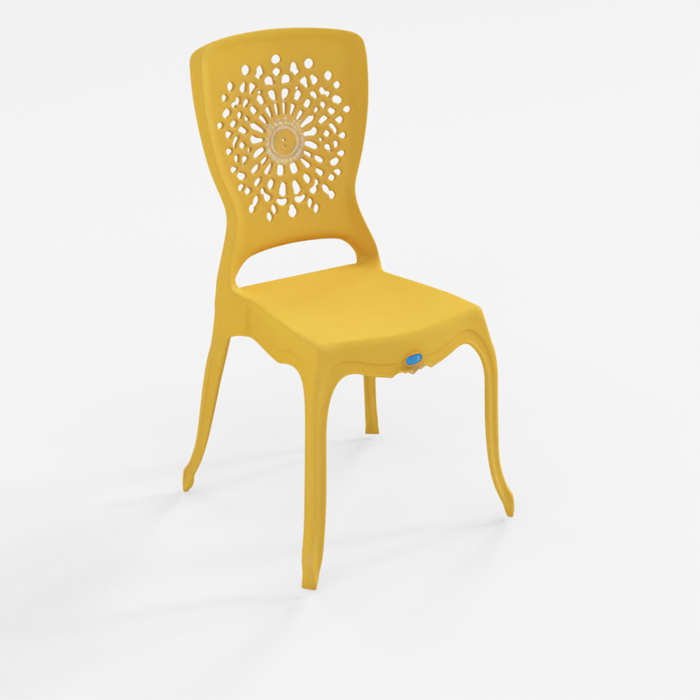 Nilkamal Aura Plastic Chair (Gold)
