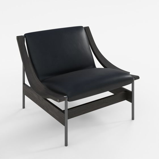 เก้าอี้ท้าวแขนหนังลิอา