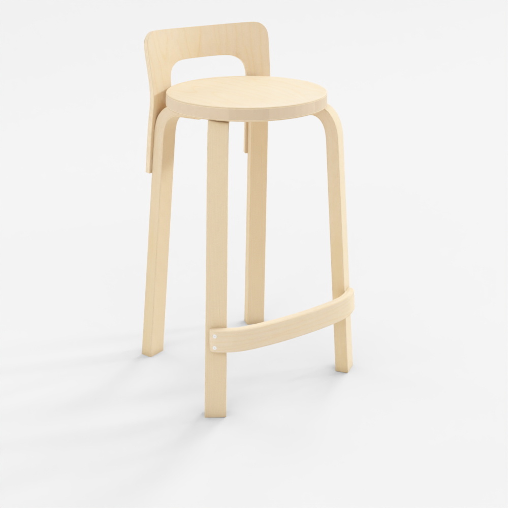 Высокий стул K65 3D