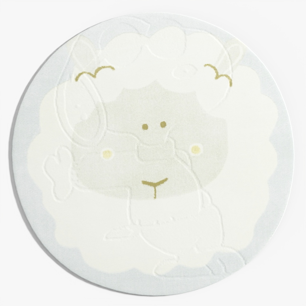 Cream-Style Kids Rug