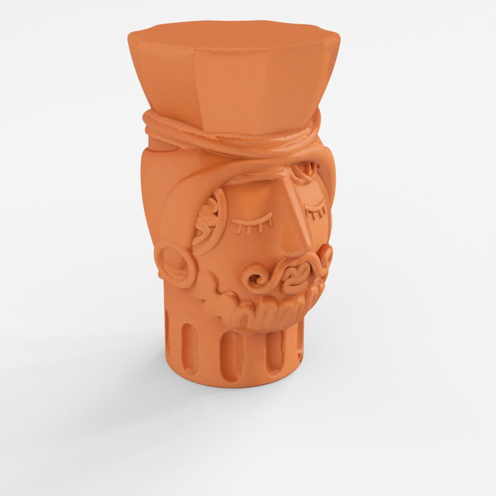 Терракотовый табурет Moro Man