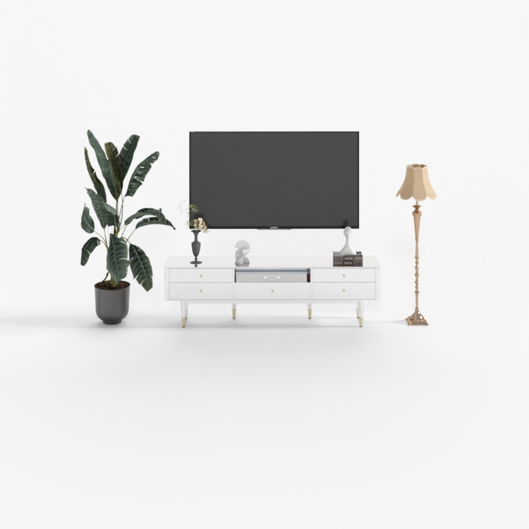 Neo-European TV Cabinet Set