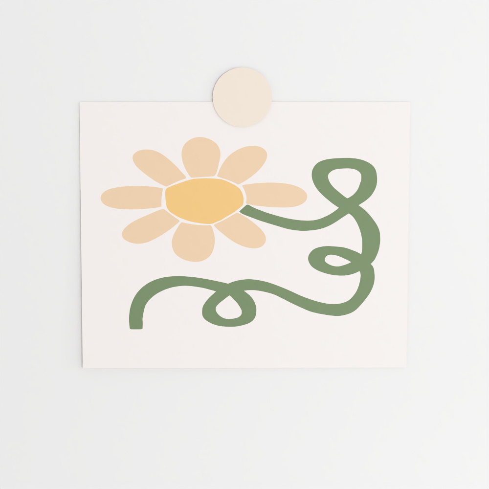 Modern Cream-Style Wall Art 1